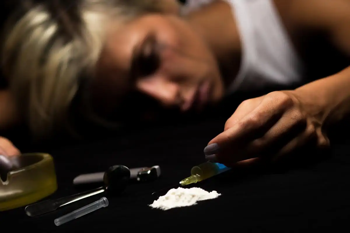 woman suffered from drug overdose