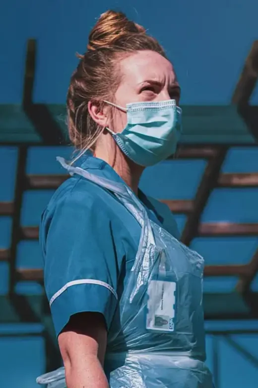 photo of a health care giver