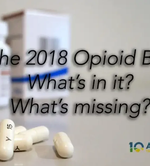The 2018 Opioid Bill Oxycontin pills in the background