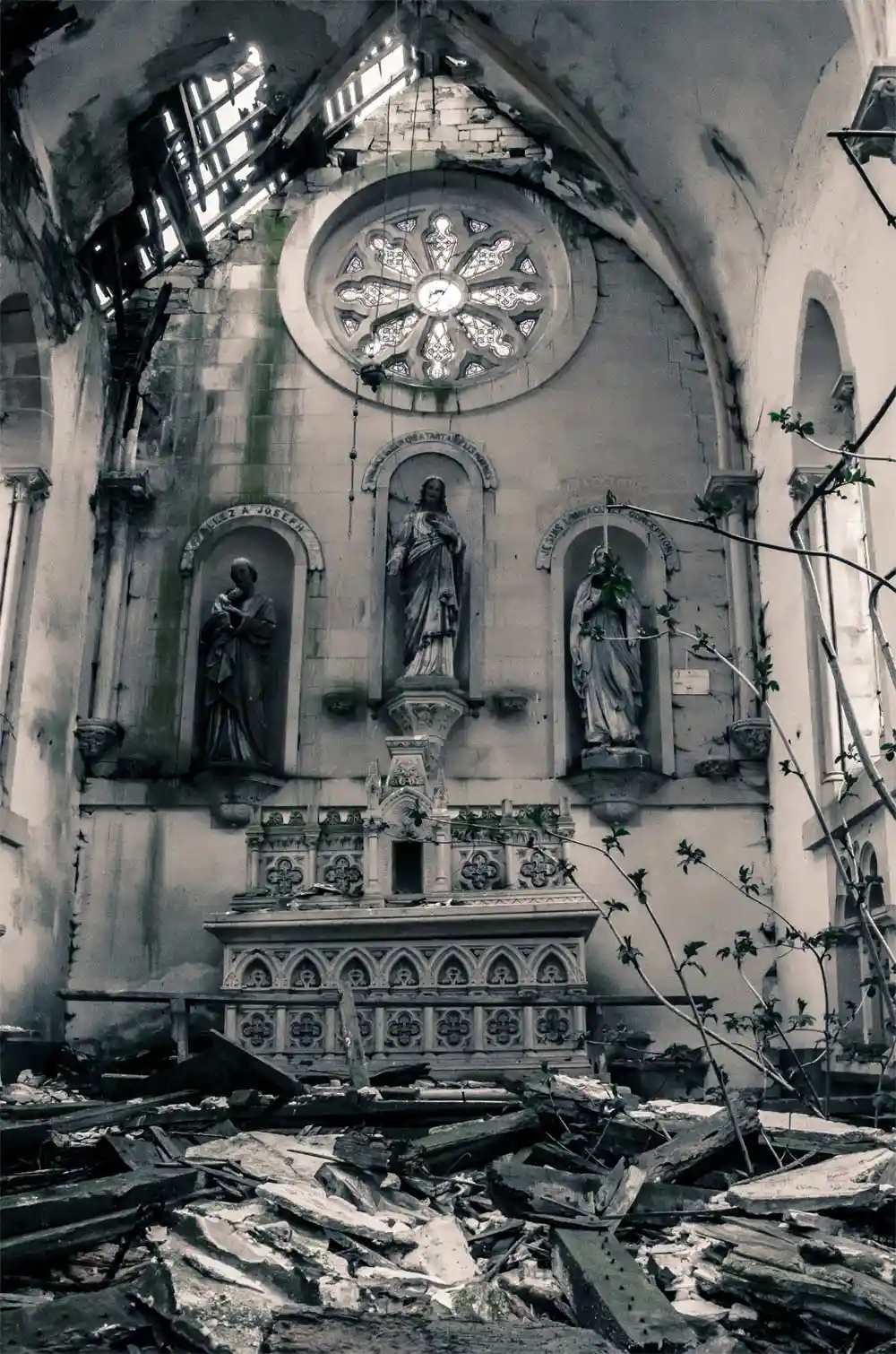 abandoned church