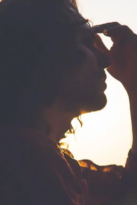 thoughtful man struggling from meth addiction