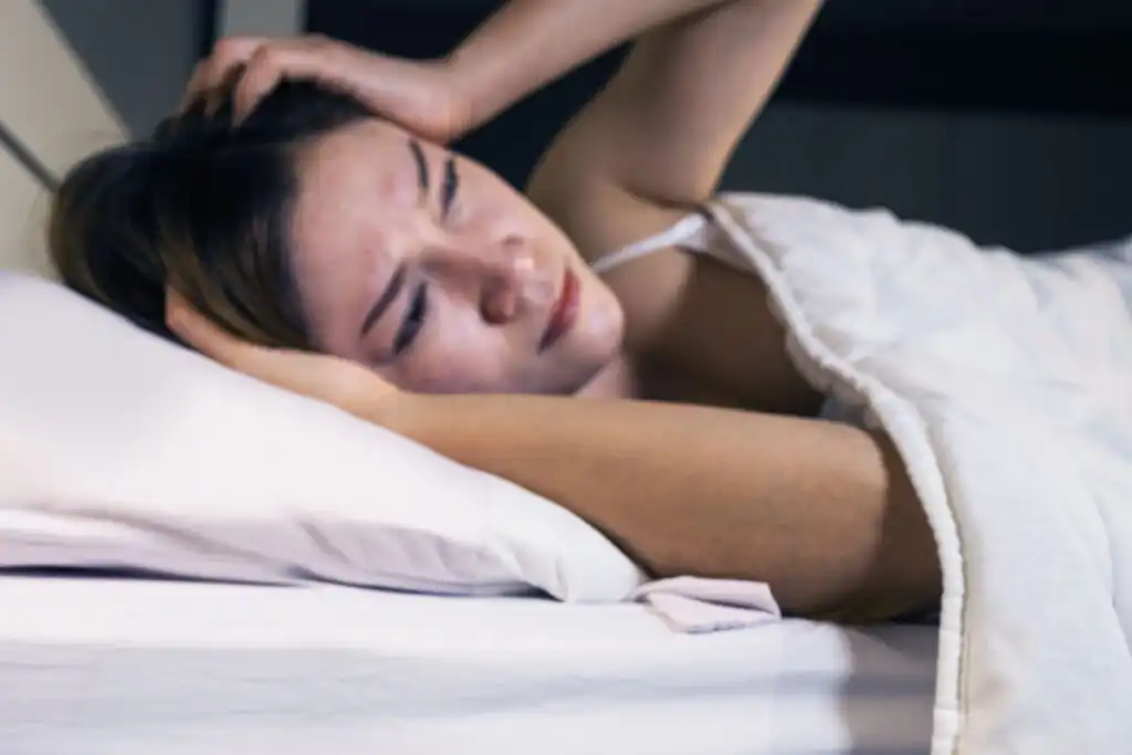 woman having mood swing and stressed out