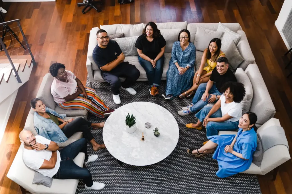 people from 12-step group