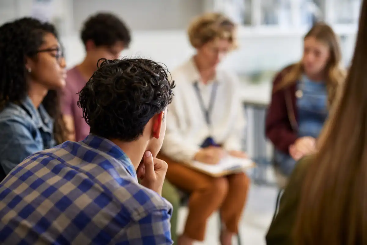 family members during family therapy at drug and alcohol rehab center in riverside california