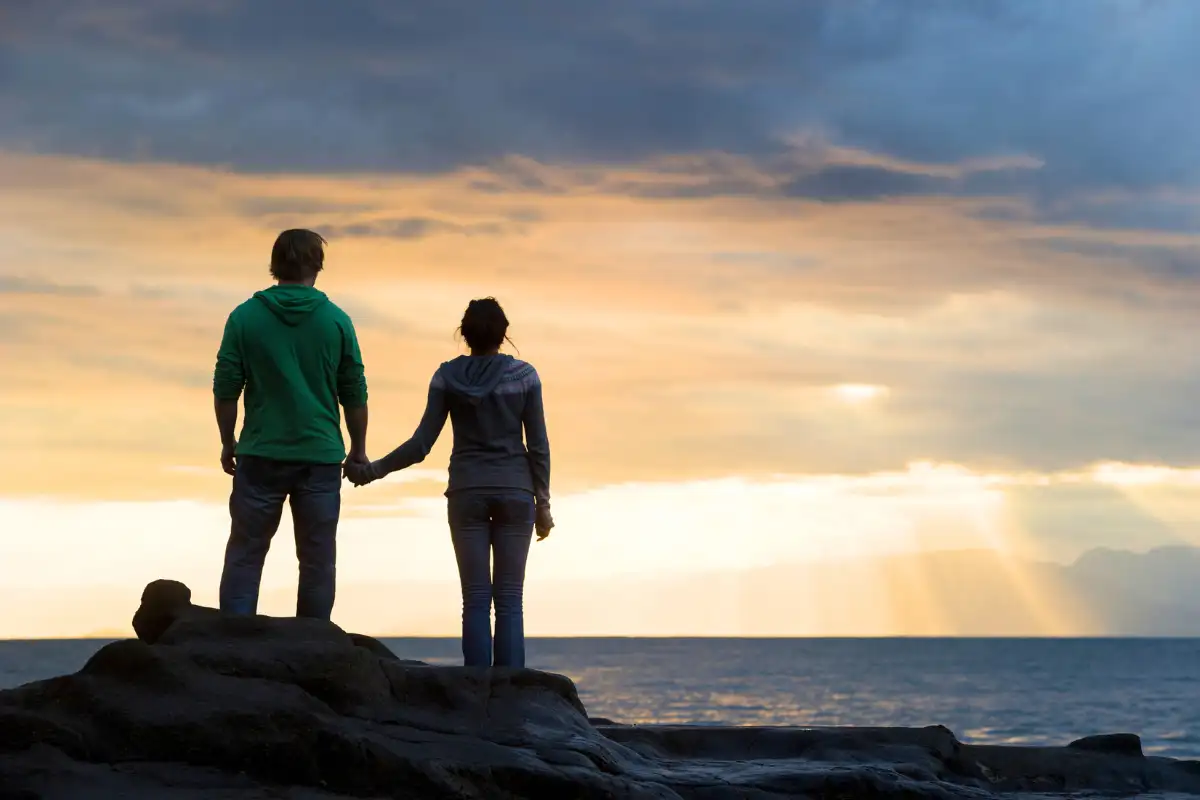 a couple repairing their relationship