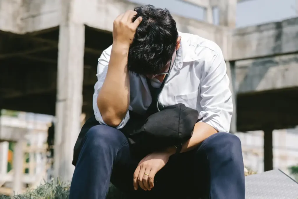 Problematic man due to job loss