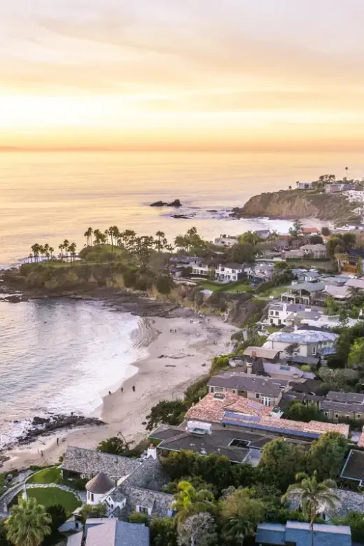 Laguna Beach in Orange County, Southern California