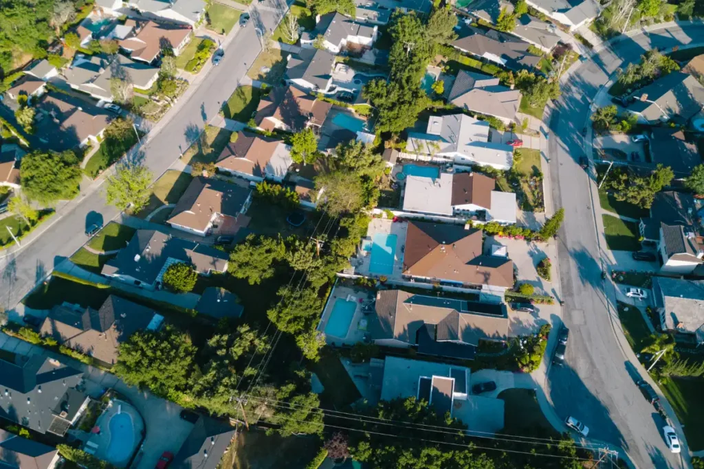 Southern California Aerial Homes