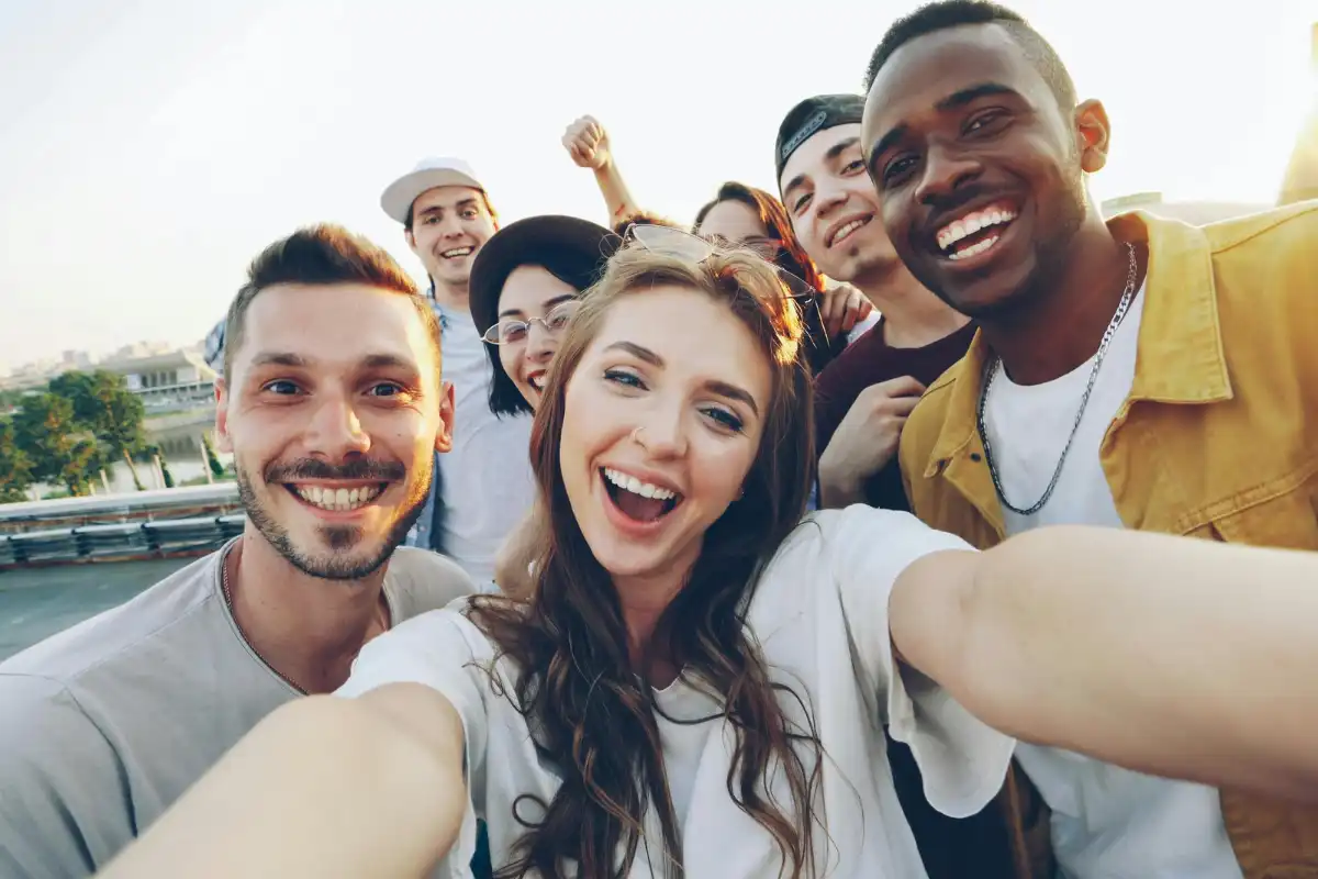 Diverse Group of Friends