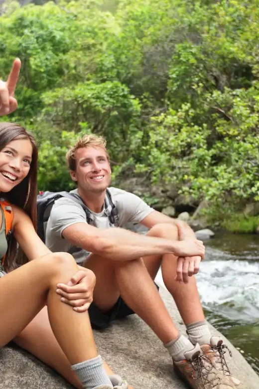 Hiking People in Outdoor Activity