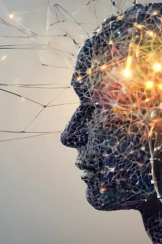 Creative concept of human brain