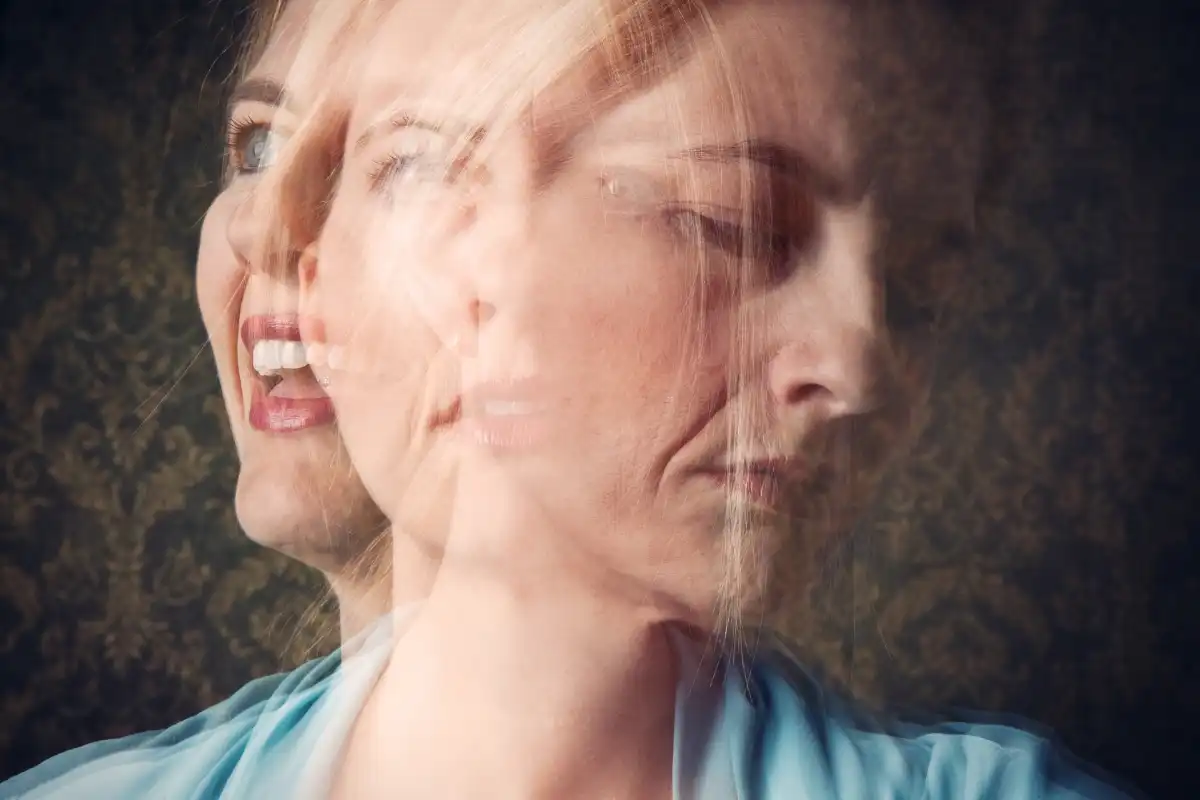 woman with mood swing