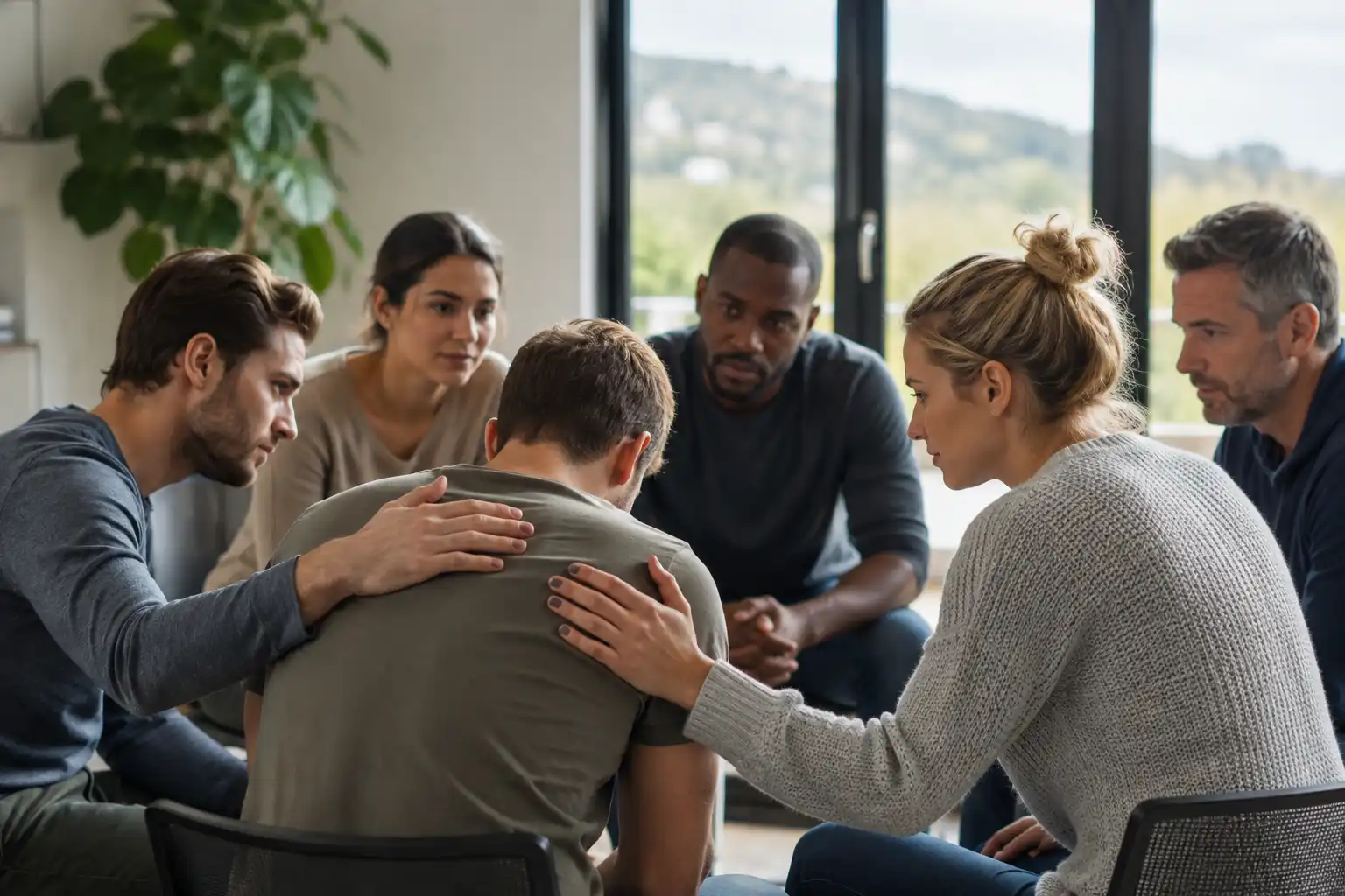The Benefits of Peer Support During Rehab