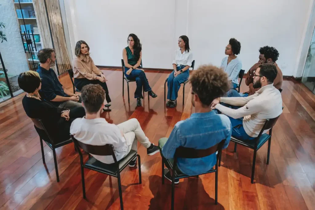 Emotional support meeting