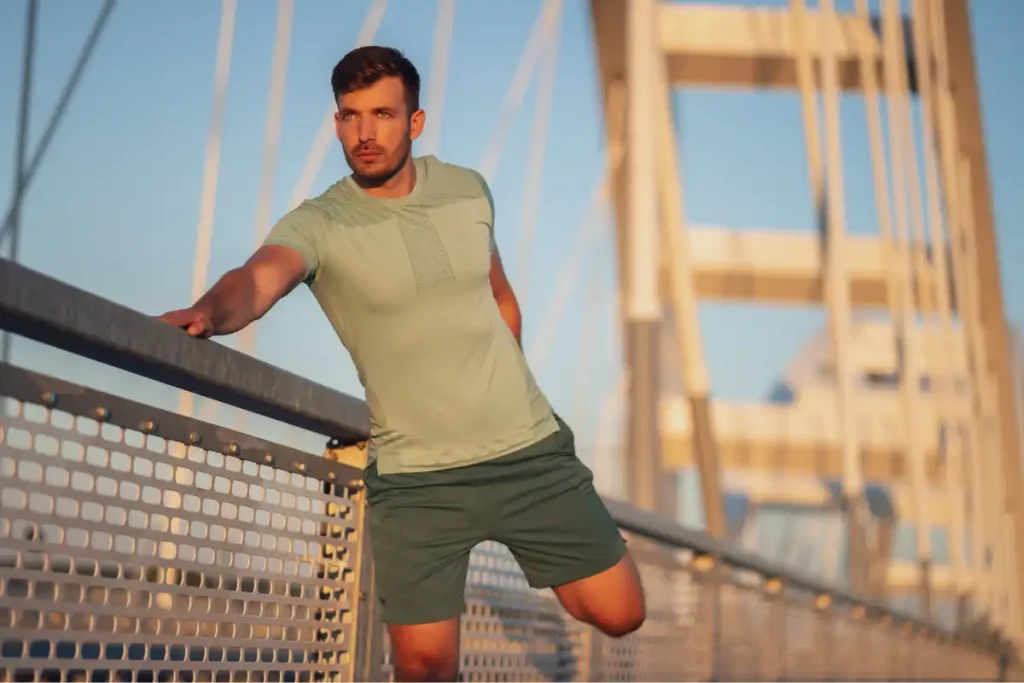 Man exercising