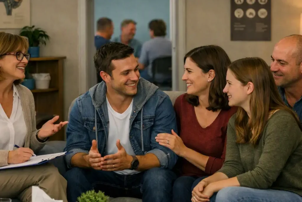 Your family therapy session image at the rehab center