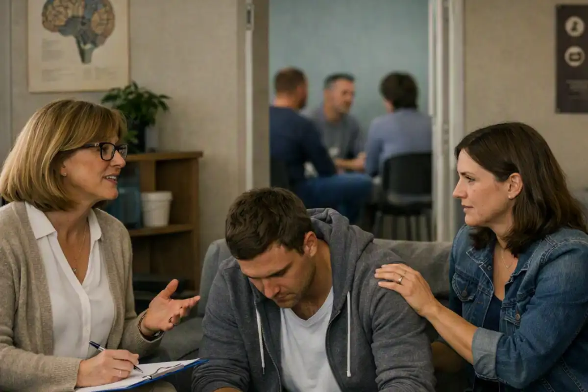 Your family therapy session image at the rehab center