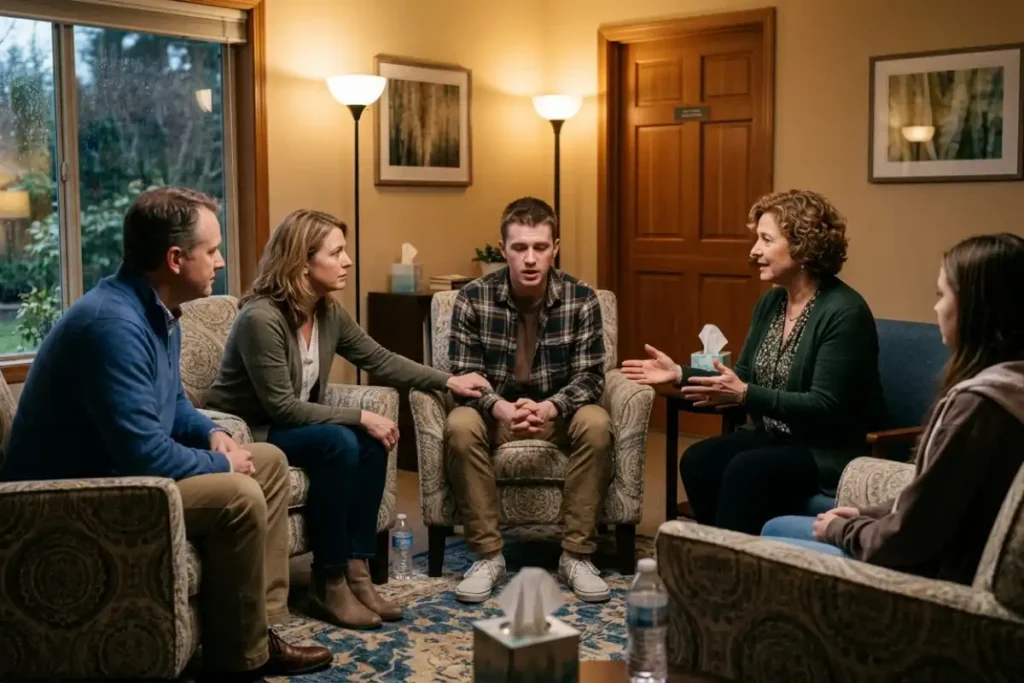 family therapy in a drug and alcohol rehab in riverside california